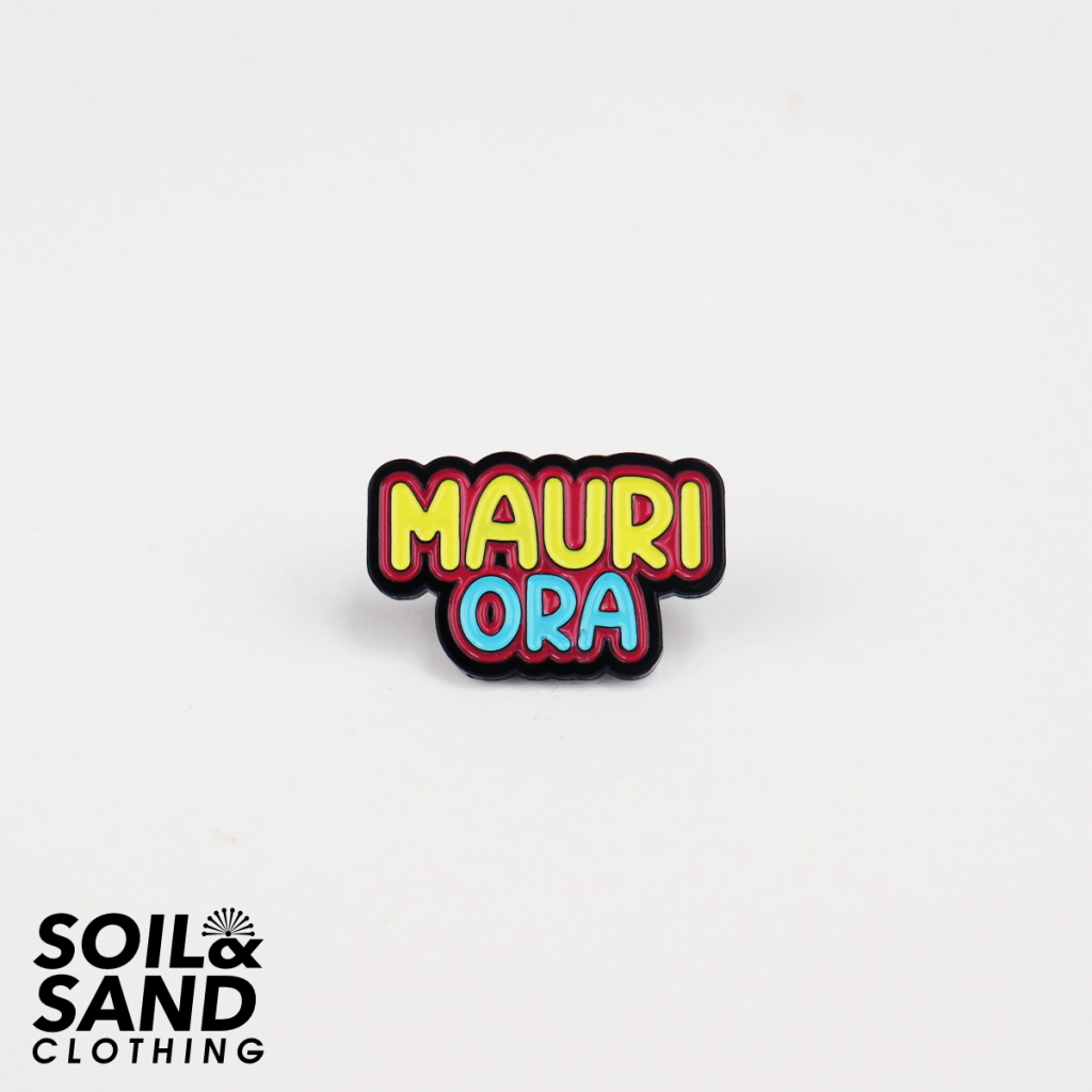 Mauri Ora Pin Soil and Sand