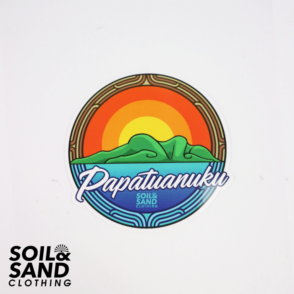 Papatūānuku Sticker Soil and Sand