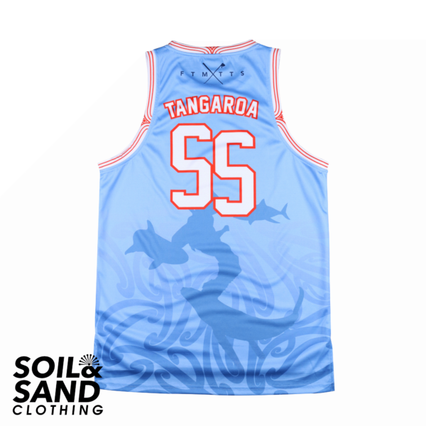 Tangaroa Singlet - Light Blue - Image 2