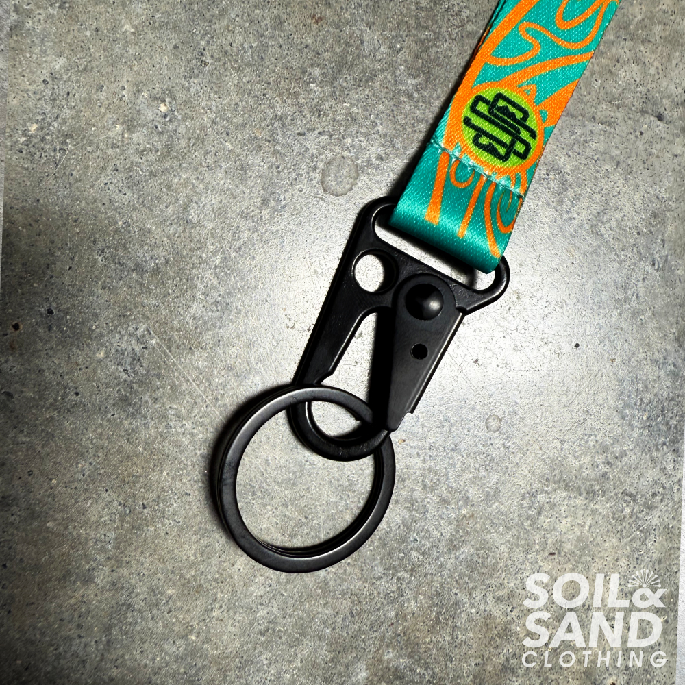 Wrist Keychain - Teal - Image 2
