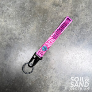 Wrist Keychain - Pink