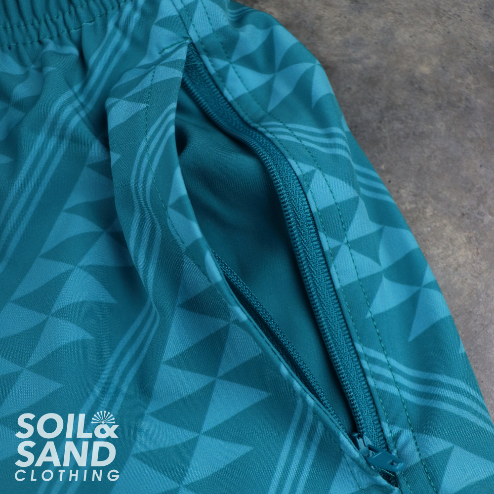 Tide Shorts - Teal - Image 5