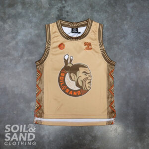 Kids Kaitiaki Singlet - Tan