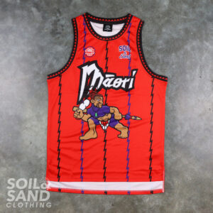 Māori Singlet - Red