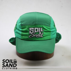 Pūhoro Flap Hat - Green